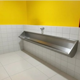 Mictório Coletivo Inox 2,50m - Construinox